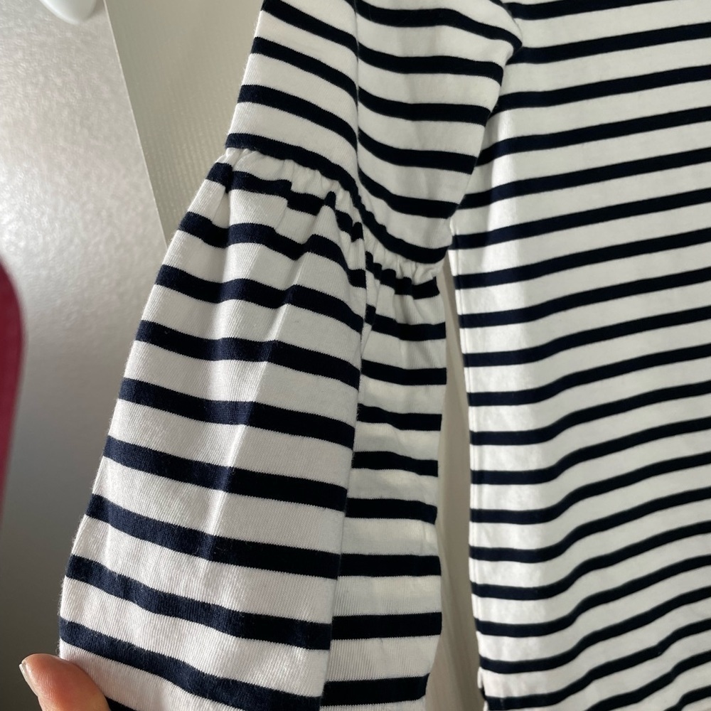New - dark navy/black and crew neck knit top - Picture 4 of 4